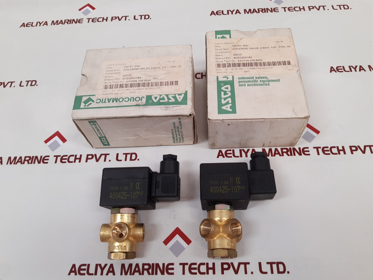 Asco Scd320A184 Solenoid Valve
