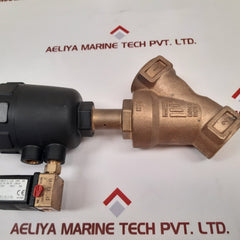 Burkert 2000A 40,0 Fkm Rg Angle Seat Valve With 6014 C 2,0 Fkm Ms