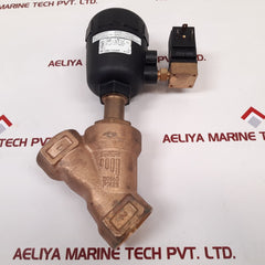 Burkert 2000A 40,0 Fkm Rg Angle Seat Valve With 6014 C 2,0 Fkm Ms