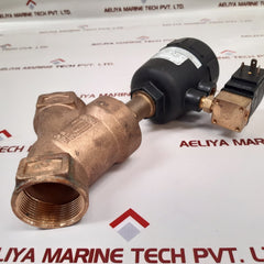 Burkert 2000A 40,0 Fkm Rg Angle Seat Valve With 6014 C 2,0 Fkm Ms