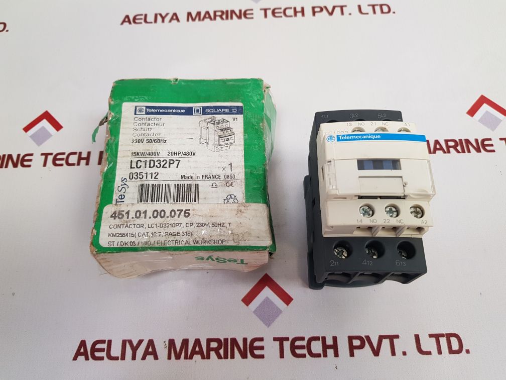 Telemecanique/Schneider Electric Lc1D32P7 Contactor

