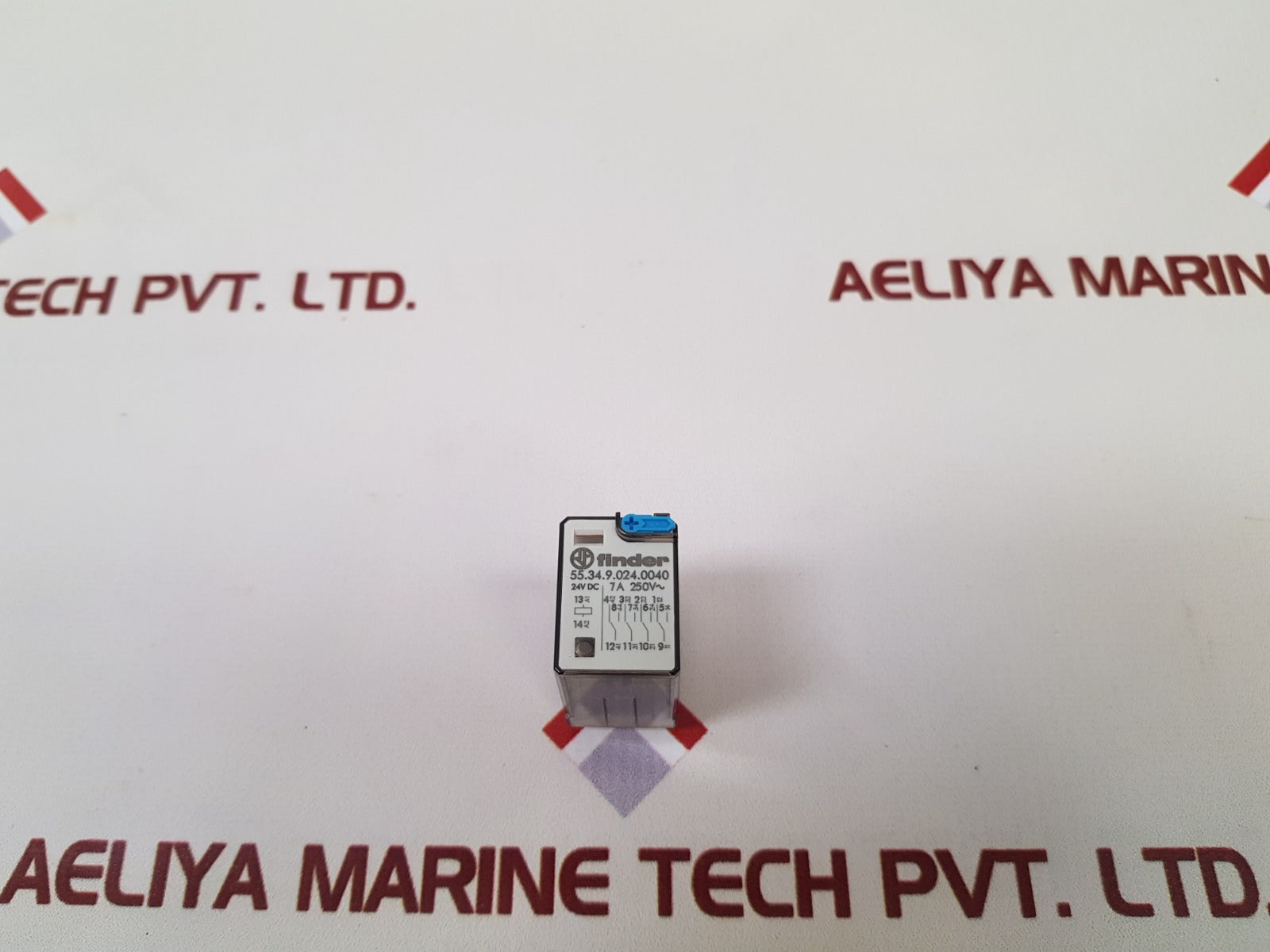 Set of 5x Finder 55.34.9.024.0040 power relay 