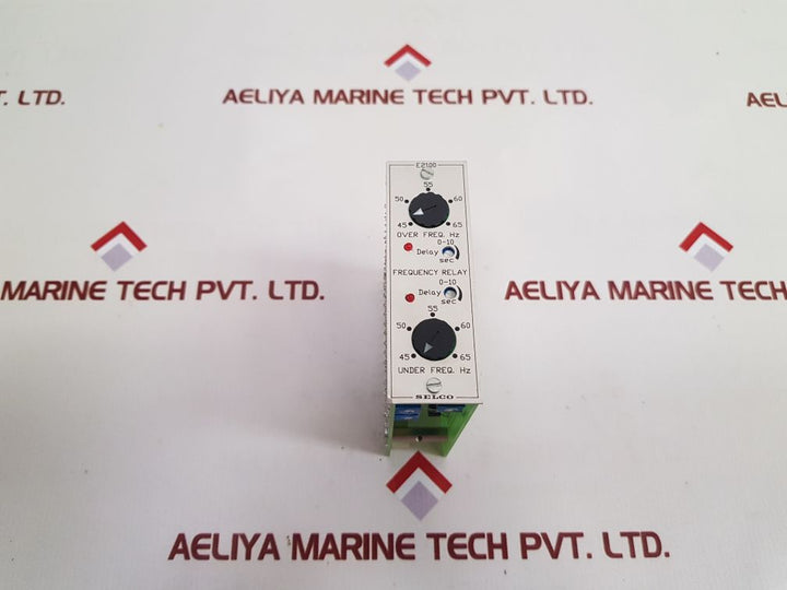 Selco E2100 Frequency Relay
