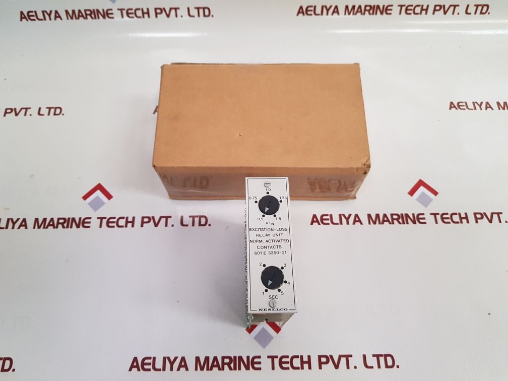 Neselco 601 E 3350-01 Excitation-loss Relay Unit
