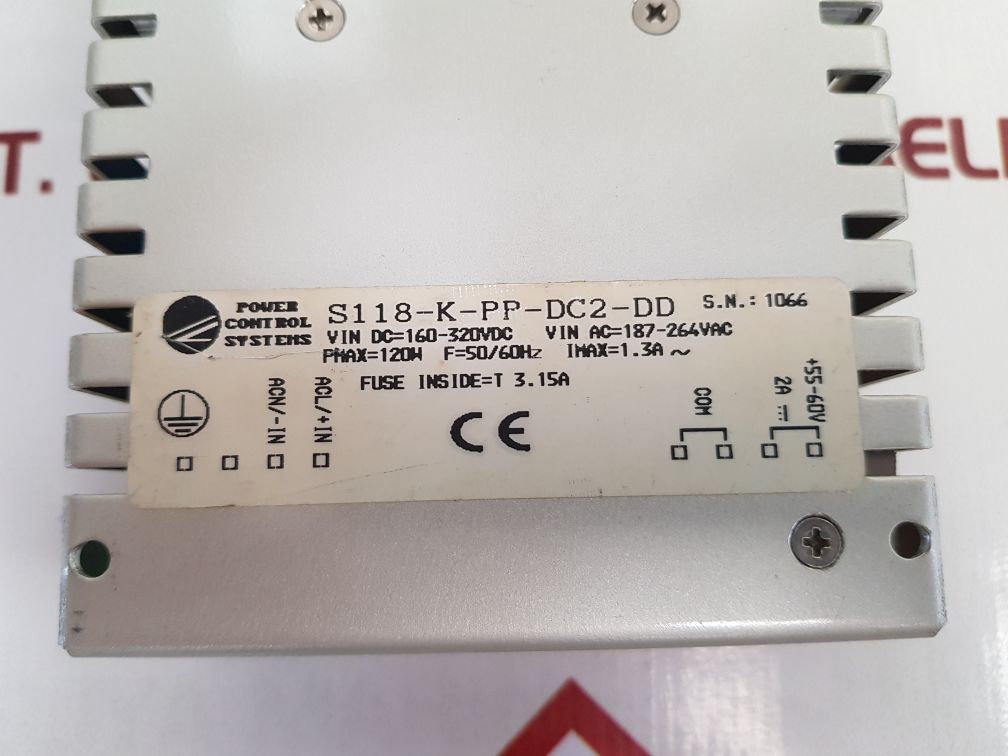 Power Control System S118-k-pp-dc2-dd Power Supply Unit Used
