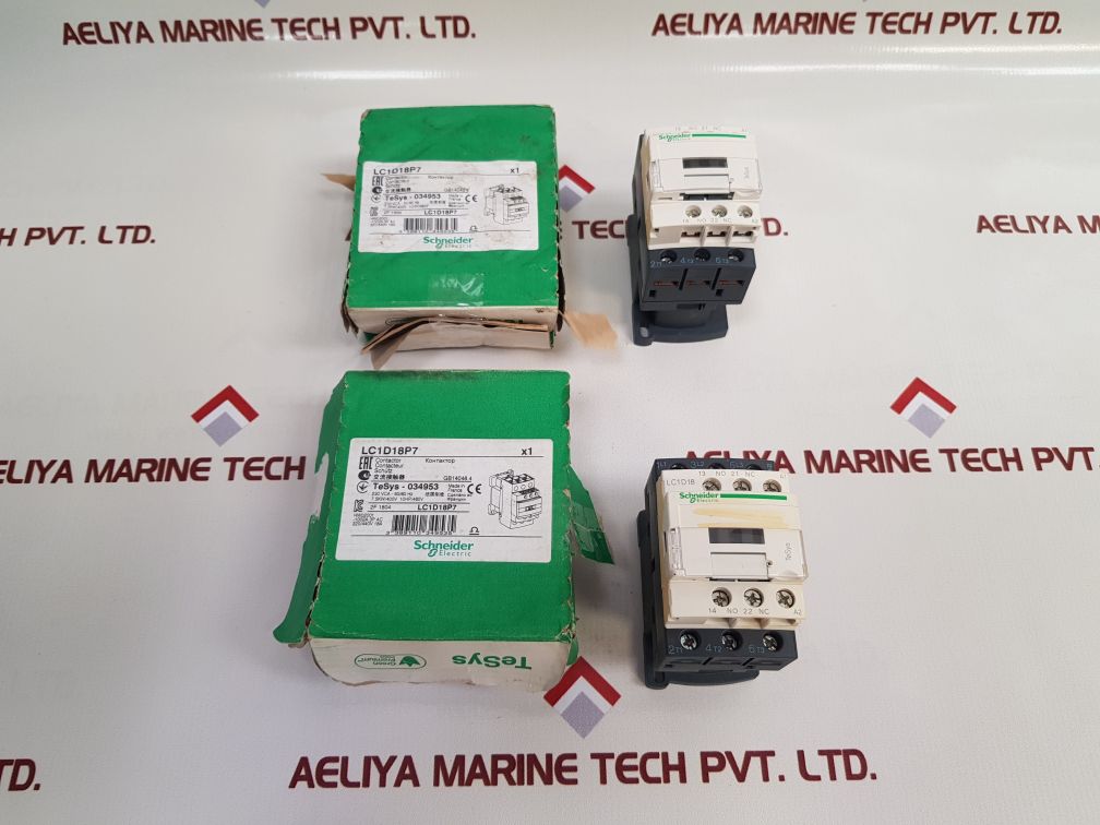 Schneider electric lc1d18p7 contactor 