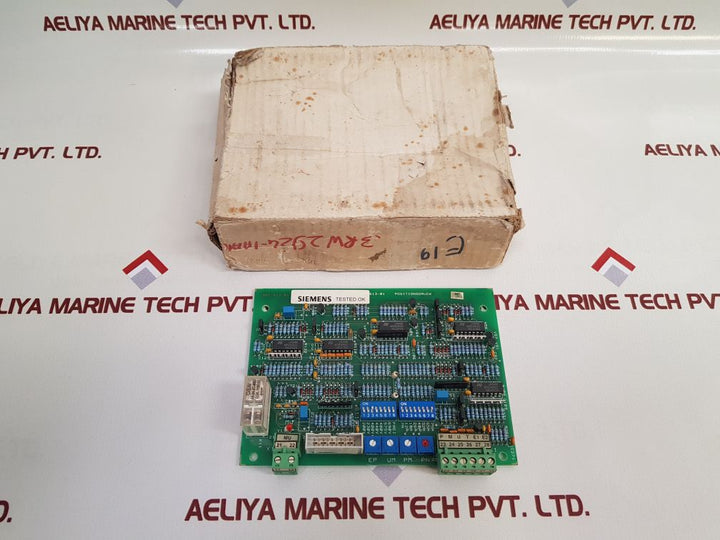 Siemens 1007-613-01 Pcb Card
