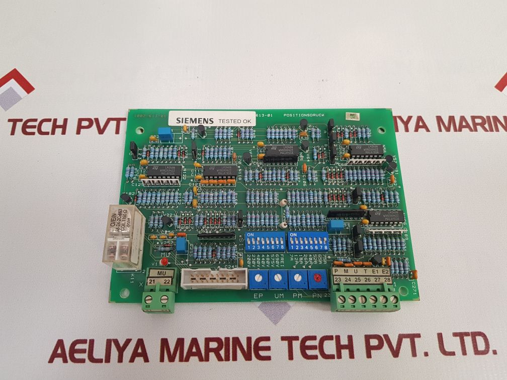 Siemens 1007-613-01 Pcb Card