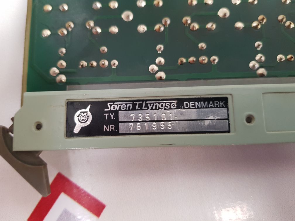 Soren T.Lyngso 735101 Pcb Card Nr.761955