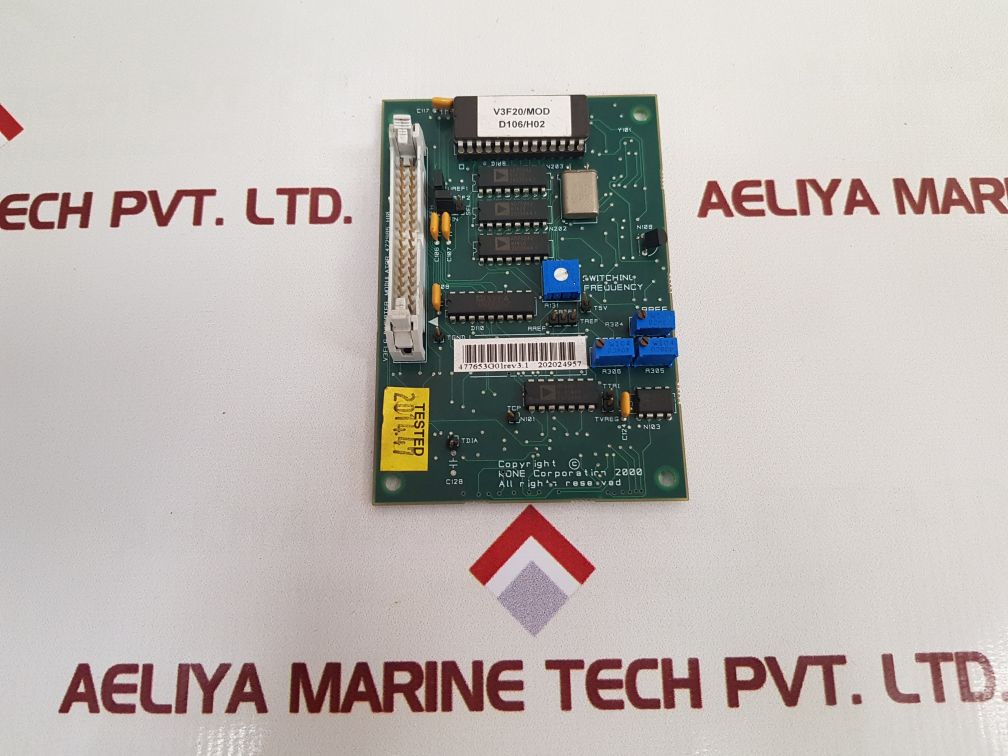 Kone V3Flc Inverter Modulator Card 477653G01 Rev 3.1