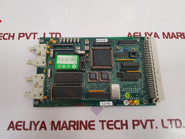 Kongsberg Na-1E220.1 Single Board Cpu 188 Ha331676D/D/D