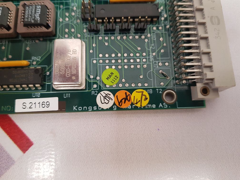 Kongsberg Na-1E220.1 Single Board Cpu 188 Ha331676D/D/D