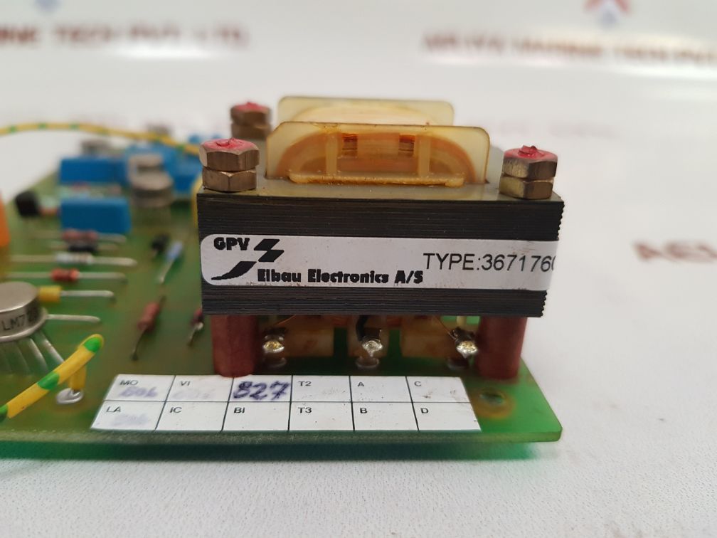 Gpv elbau 367176000 v01 pcb card