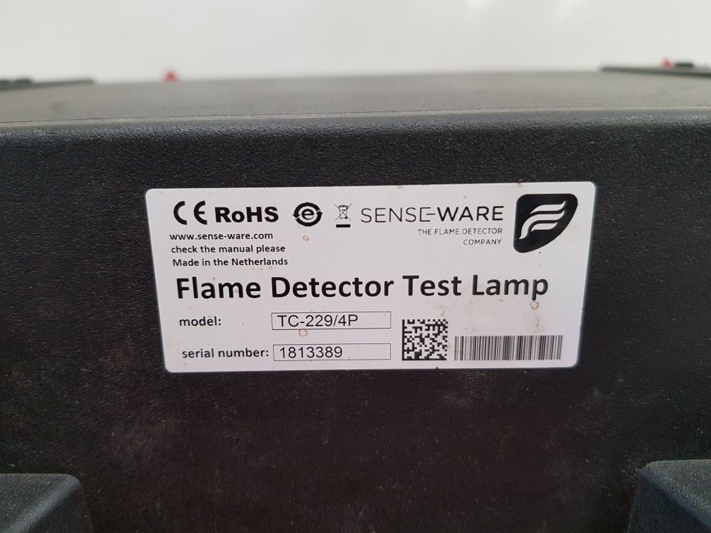 Sense-ware Tc-229/4P Flame Detector Test Lamp