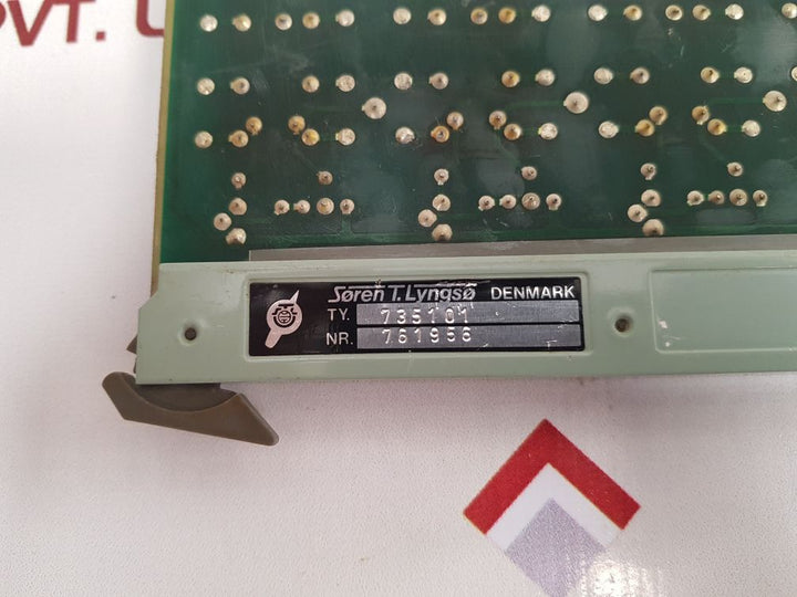 Soren T. Lyngso 735101 Pcb Card Used