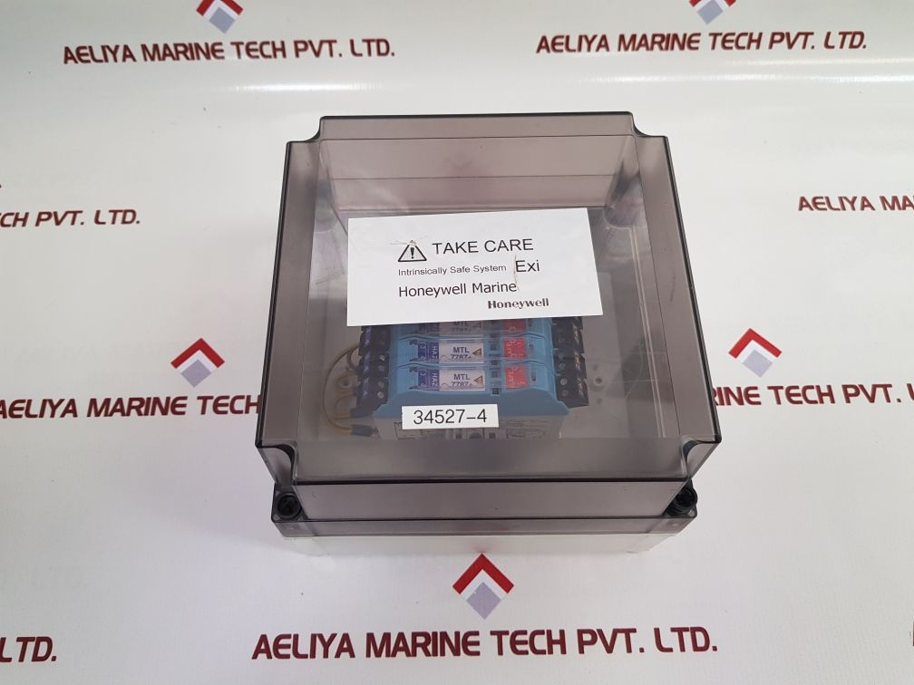 Honeywell 34527-4 Fibox Intrinsically Safe System With Mtl 7787+
