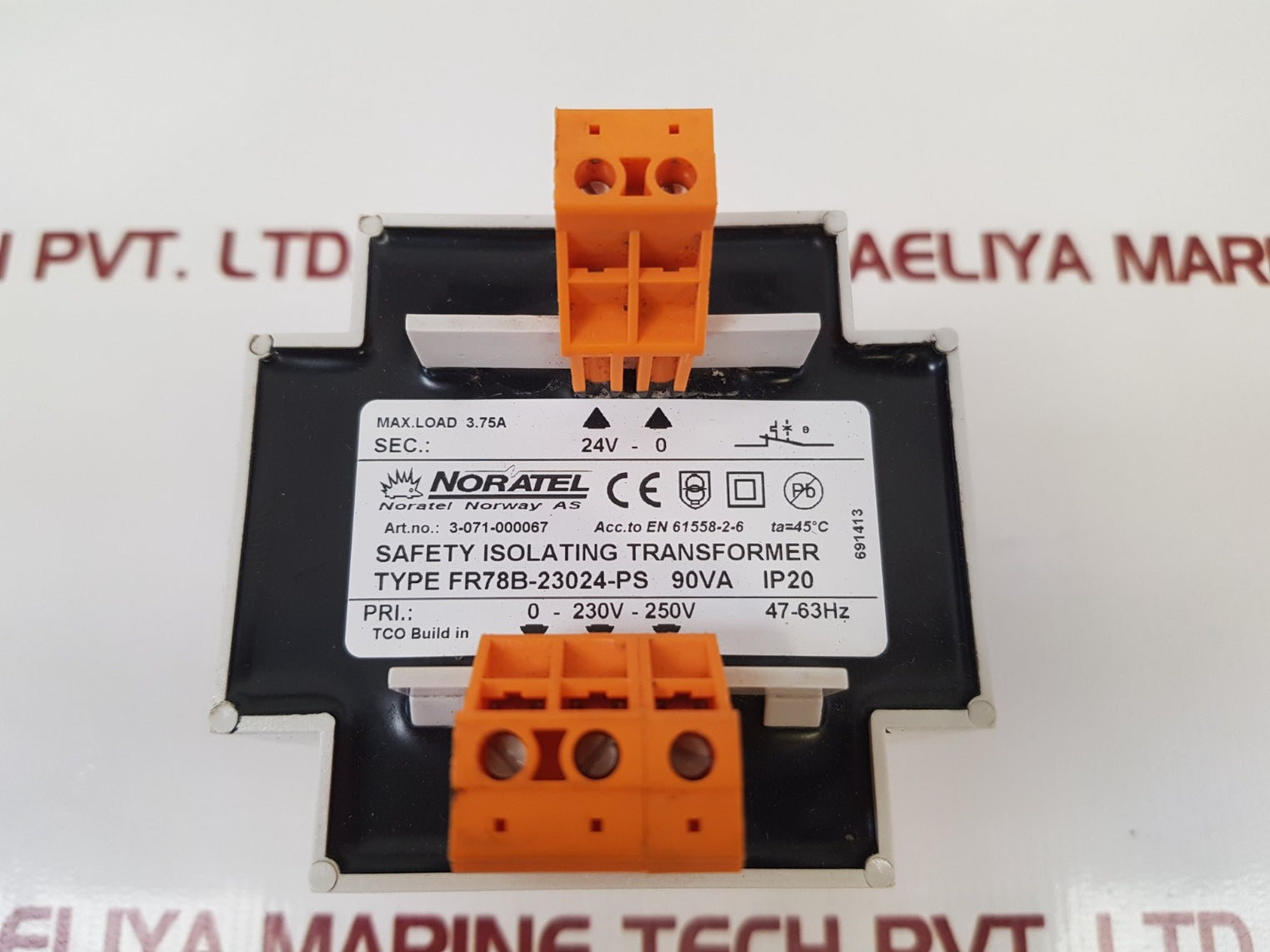 Noratel Fr78B-23024-ps Safety Isolating Transformer