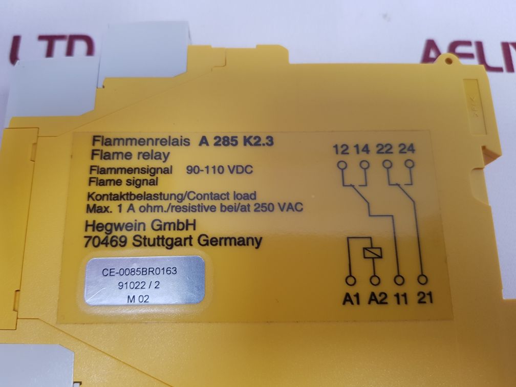 Hegwein A285 K2.3 Flame Relay