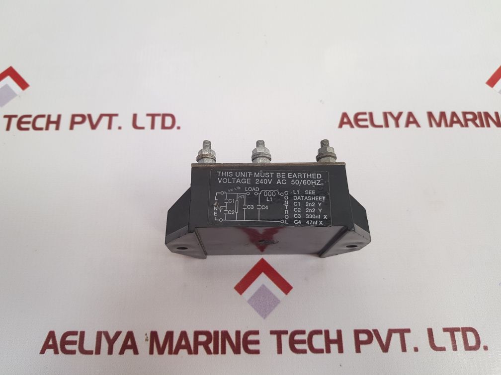 United automation f165 power line filter 