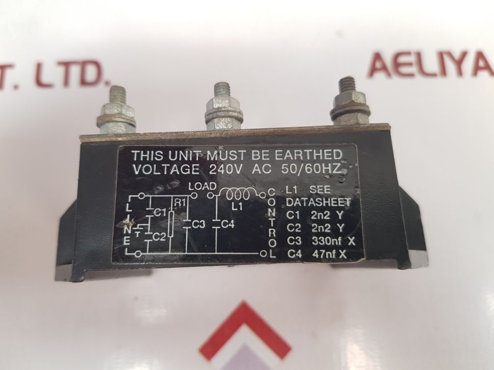 United automation f165 power line filter 