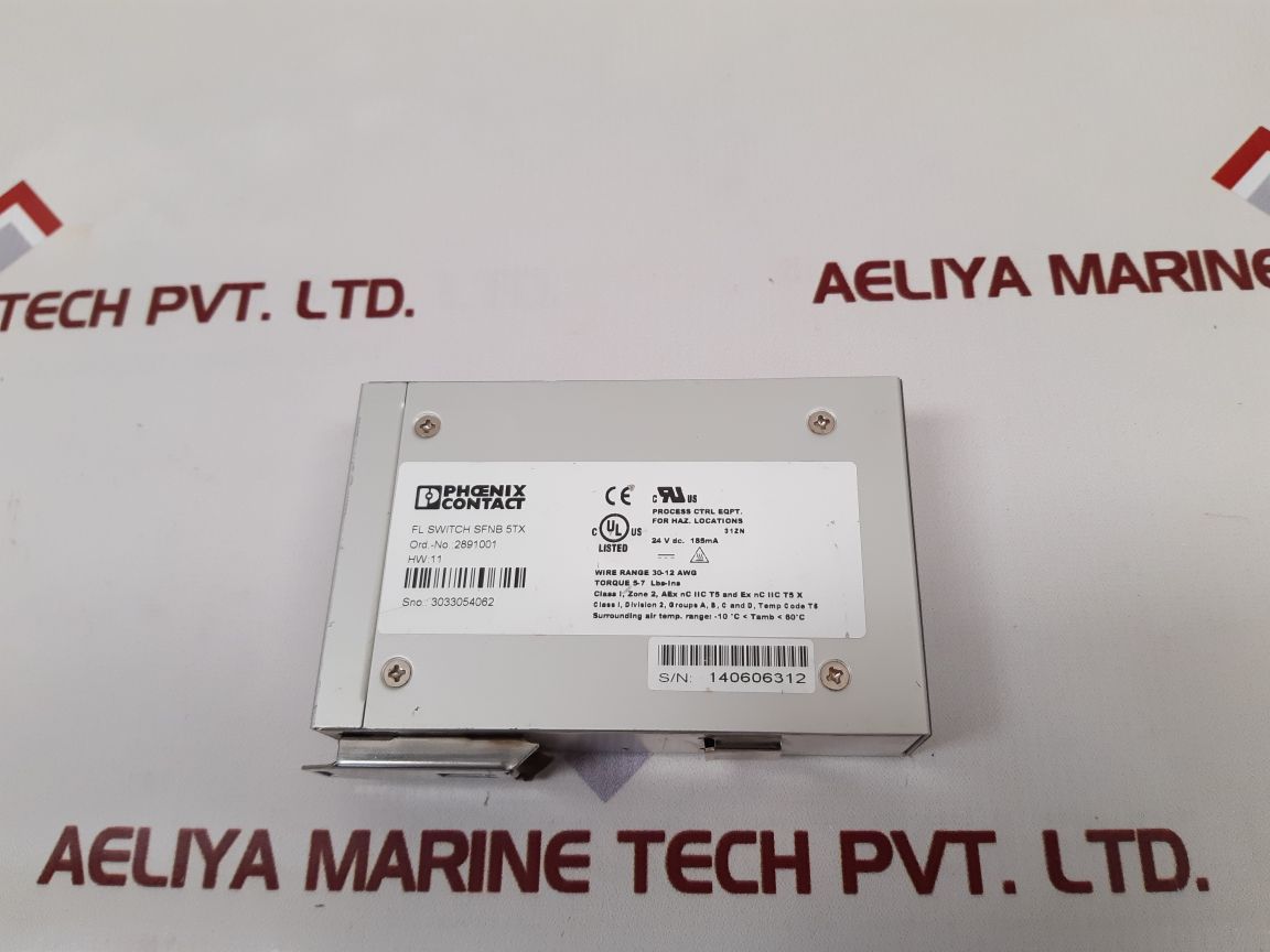 Phoenix Contact 2891001 Fl Switch Sfnb 5Tx