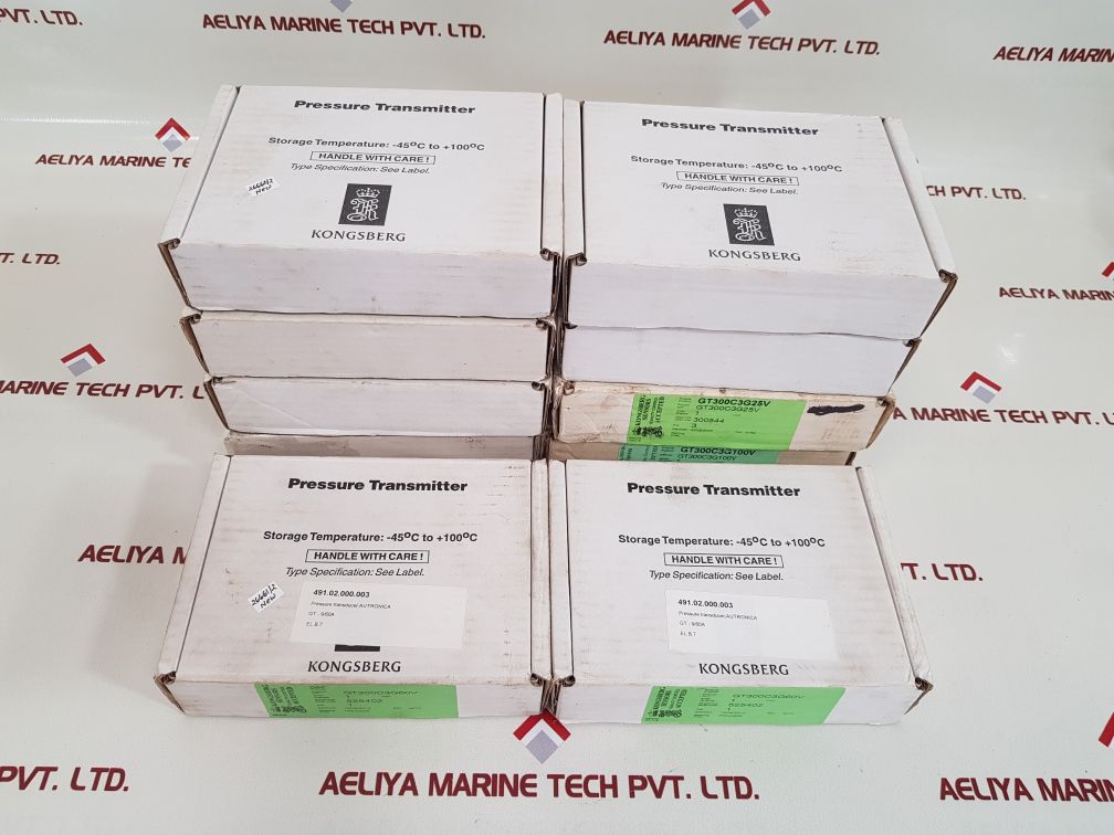 Kongsberg gt300c3g100v pressure transmitter