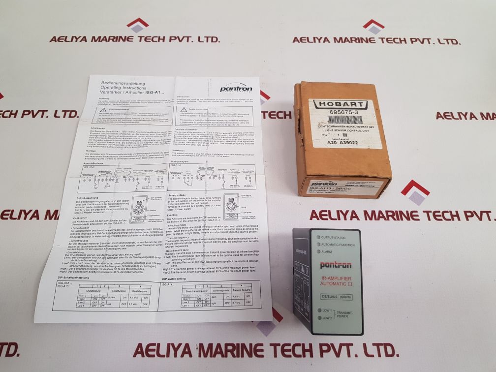 Pantron Isg-a113/24Vdc Ir-amplifier