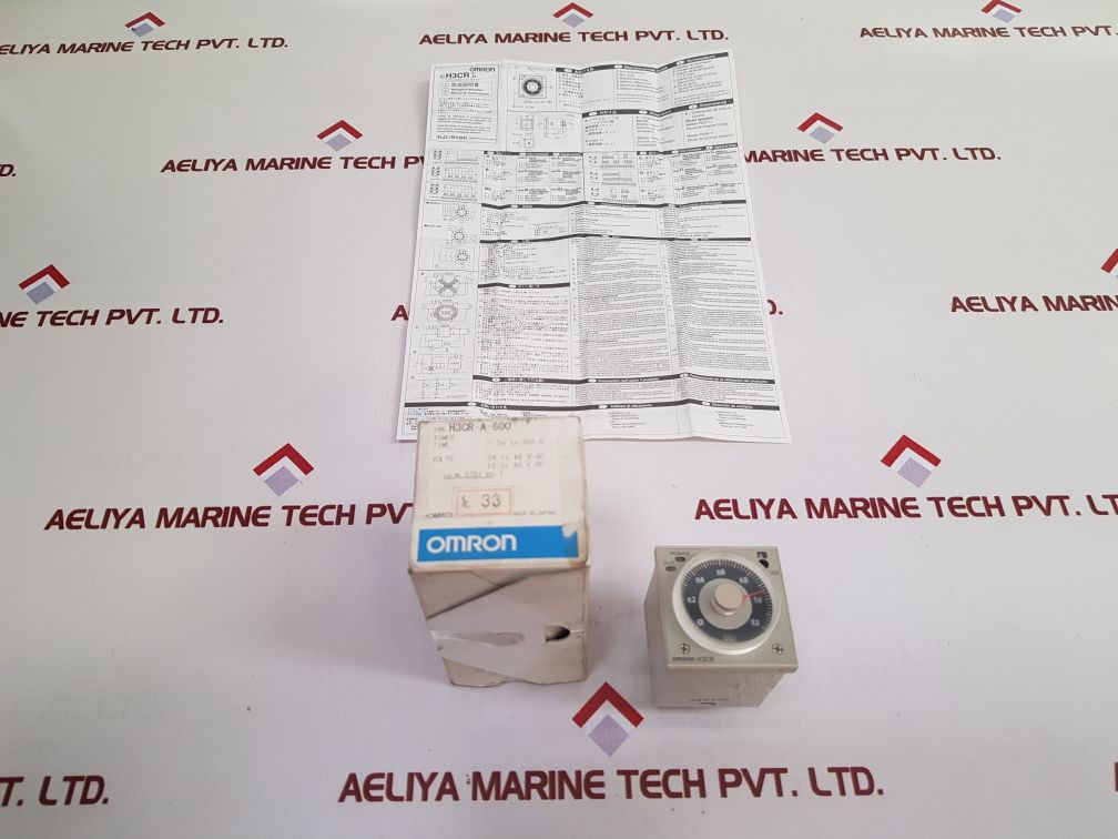 Omron H3Cr-a8E-600 Timer