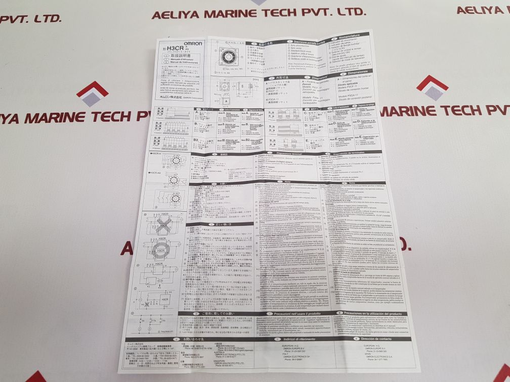 Omron H3Cr-a8E-600 Timer