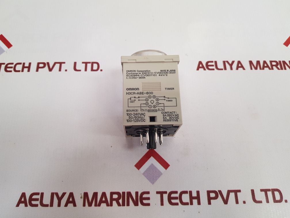 Omron H3Cr-a8E-600 Timer