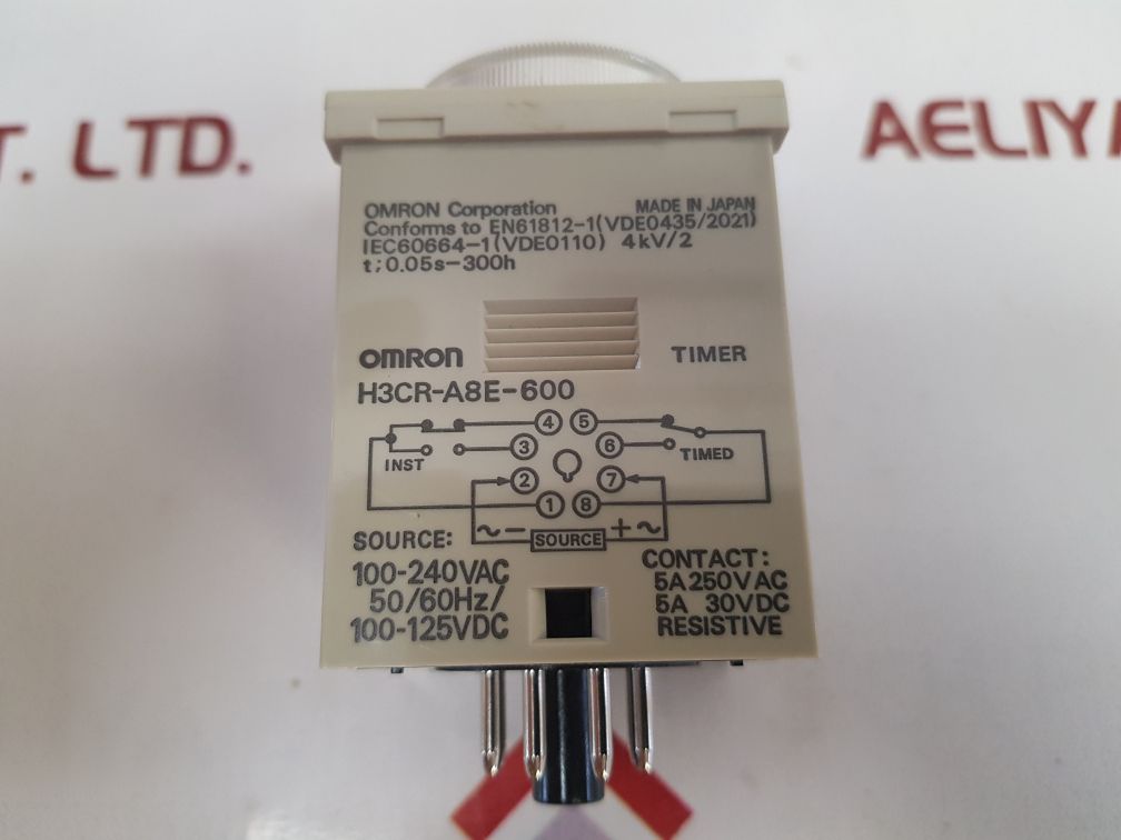 Omron H3Cr-a8E-600 Timer