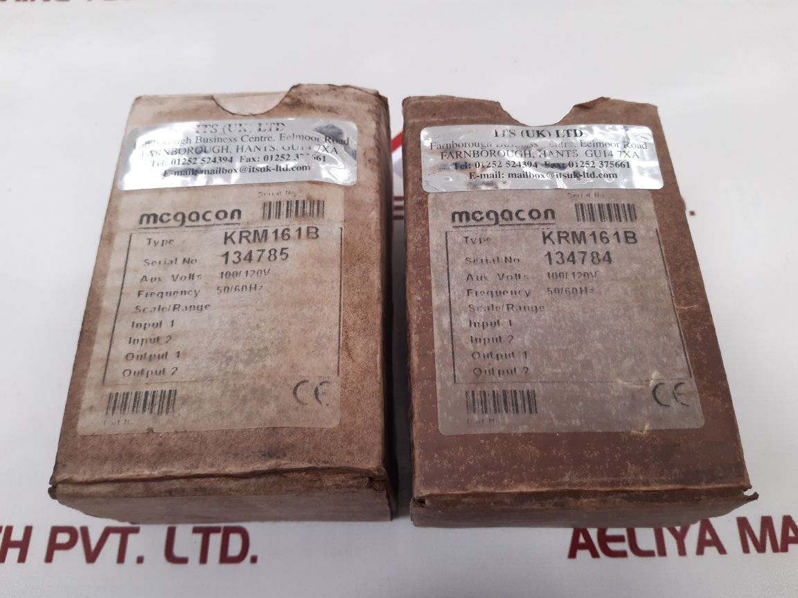 Megacon Krm161B Earth Fault Relay New