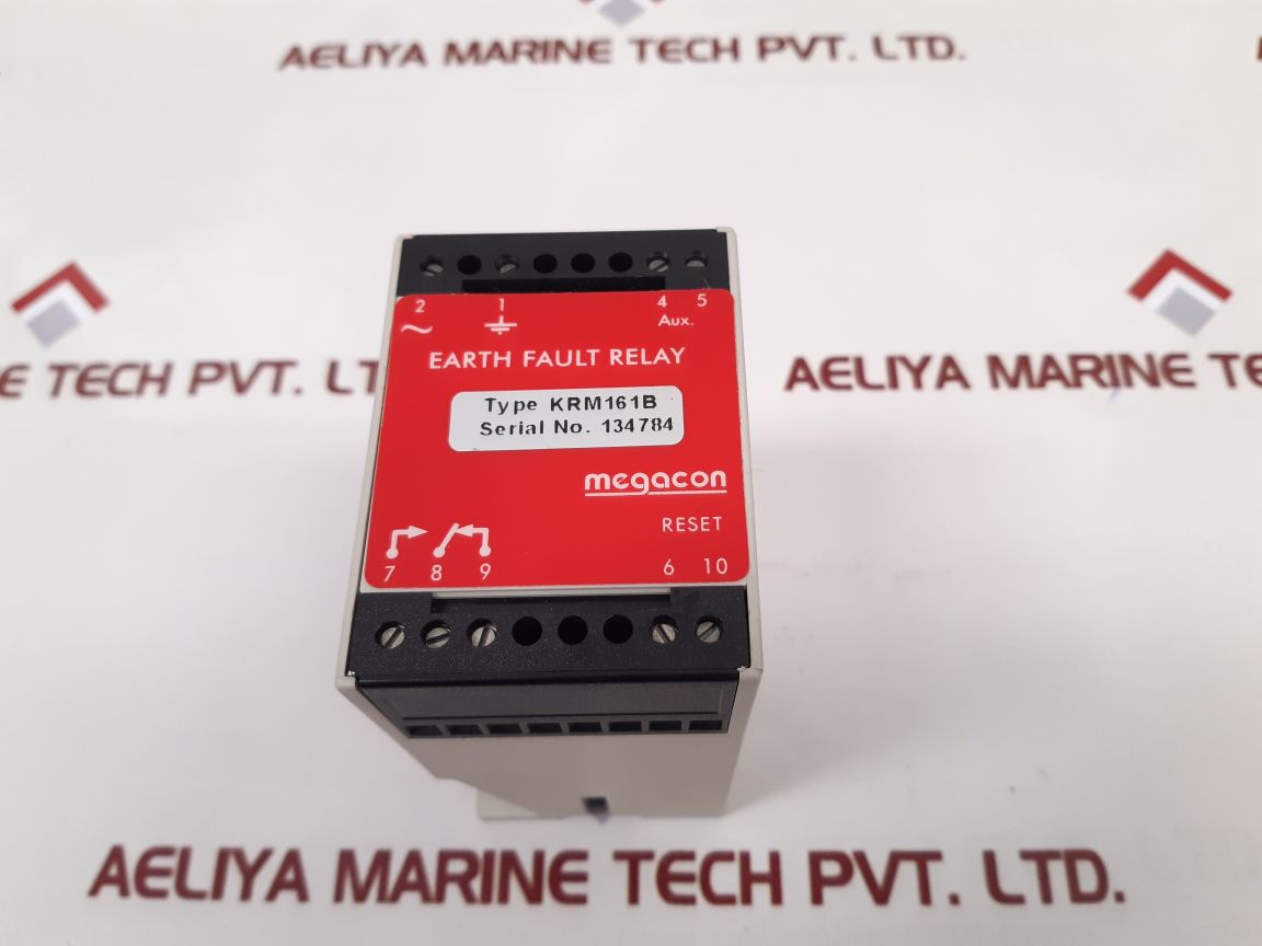 Megacon Krm161B Earth Fault Relay New