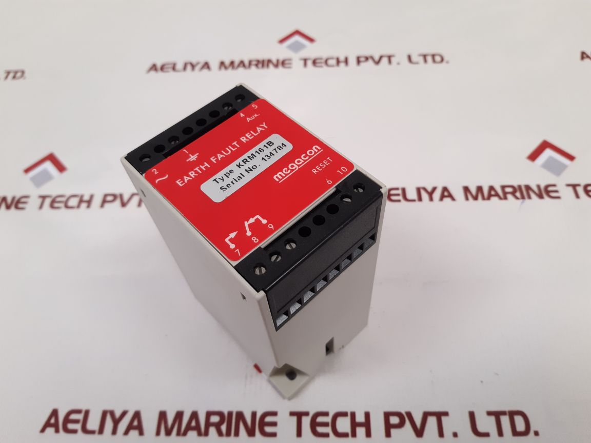 Megacon Krm161B Earth Fault Relay New