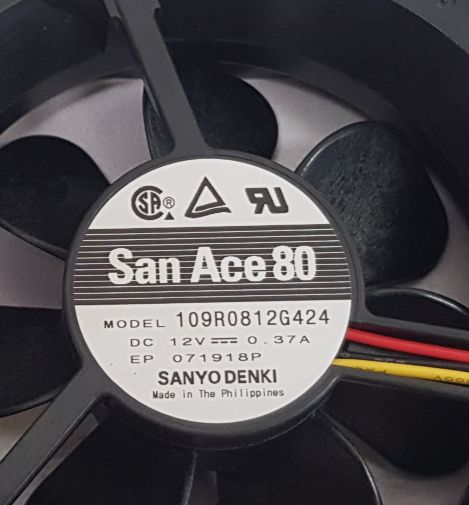 Sanyo Denki 109R0812G424 Fan