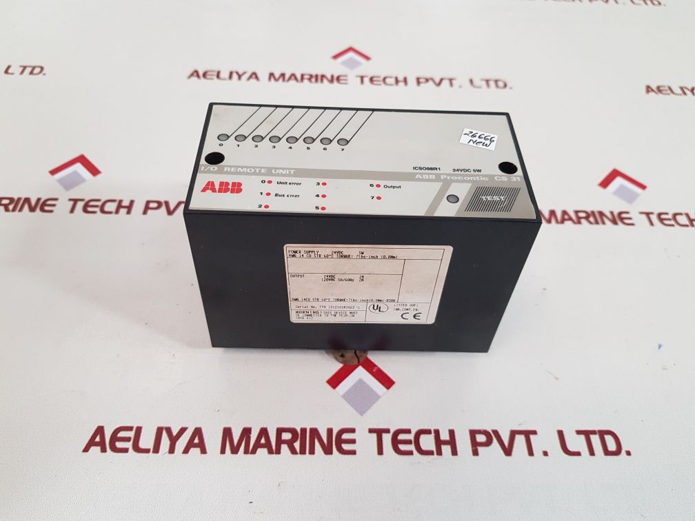 Abb icso08r1 procontic cs 31 i/o remote unit