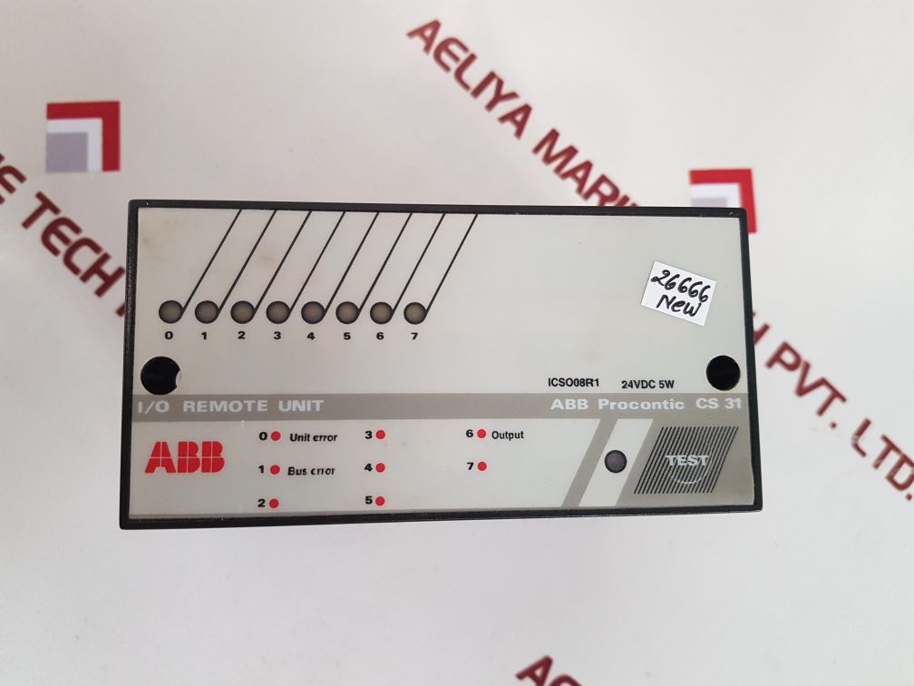 Abb icso08r1 procontic cs 31 i/o remote unit