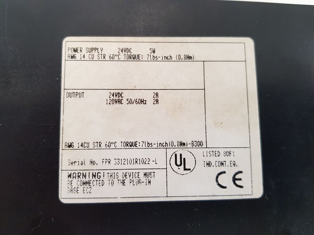 Abb icso08r1 procontic cs 31 i/o remote unit