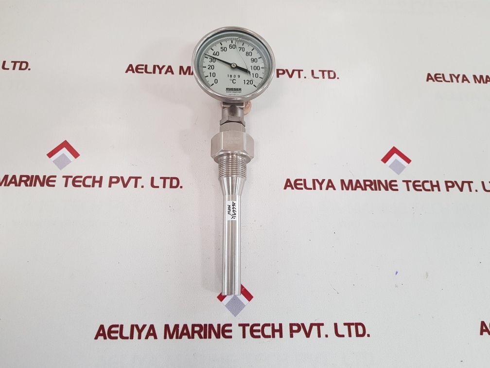 Rueger en13190 cl.1 thermometer 0-120'c New