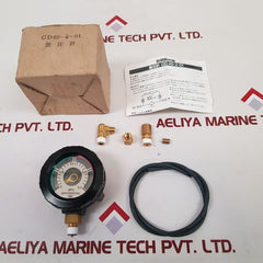 Smc Gd40-2-01 Pressure Gauge 0 To 0.2 Mpa