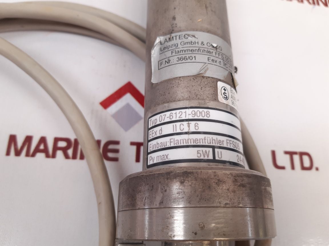 Lamtec Bartec 07-6121-9008 Flame Detector