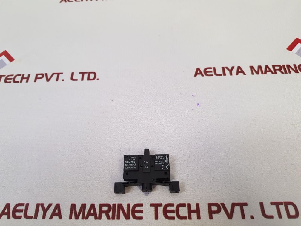 Set Of 5X Siemens 3Sb3420-0B Contact Block