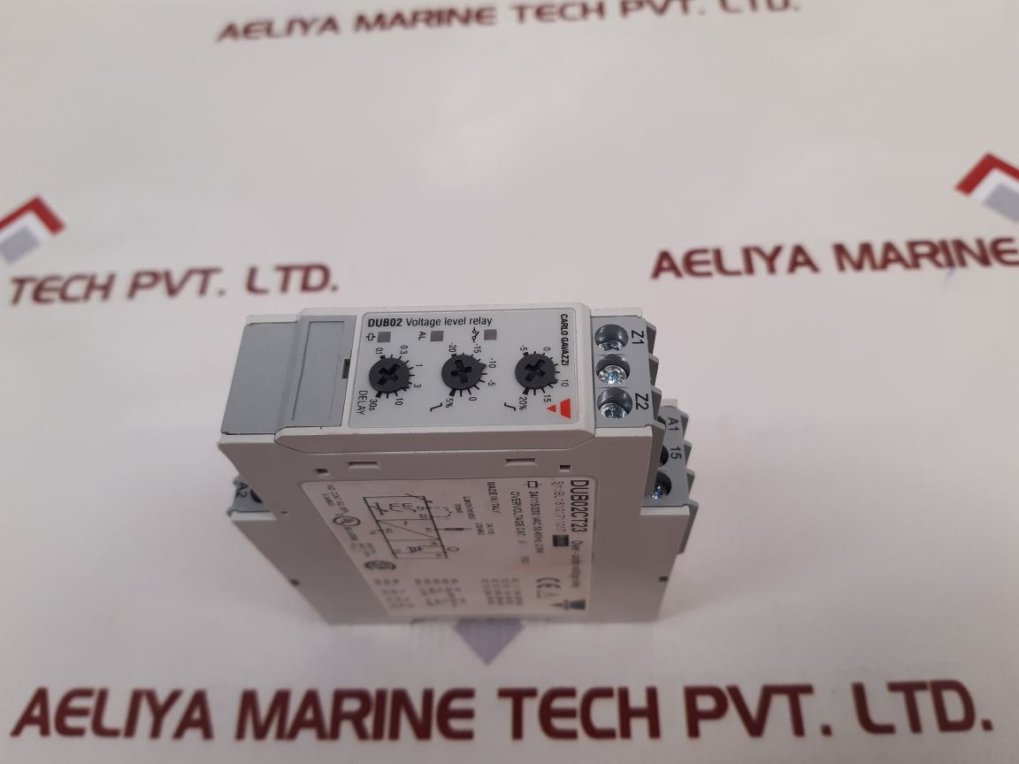 Carlo Gavazzi Dub02Ct23 Over-under Voltage Relay New