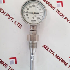 Rueger en13190 cl. 1 thermometer 0 to 200°c