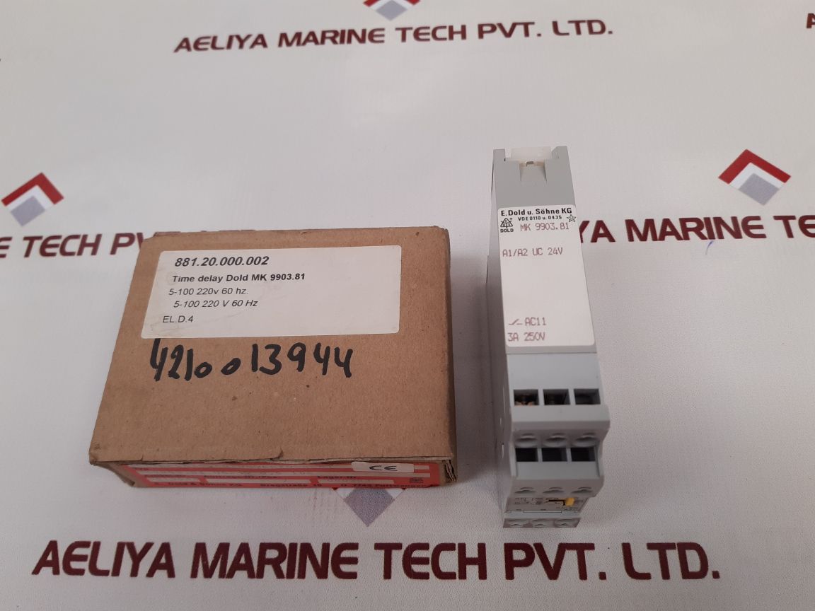 E.Dold Mk 9903.81 Relay New