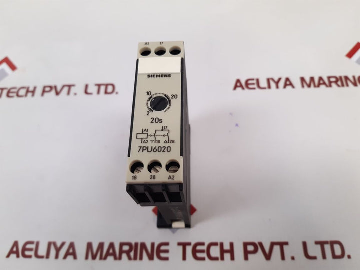 Siemens 7Pu6020-7Nn20 Star Delta Time Relay
