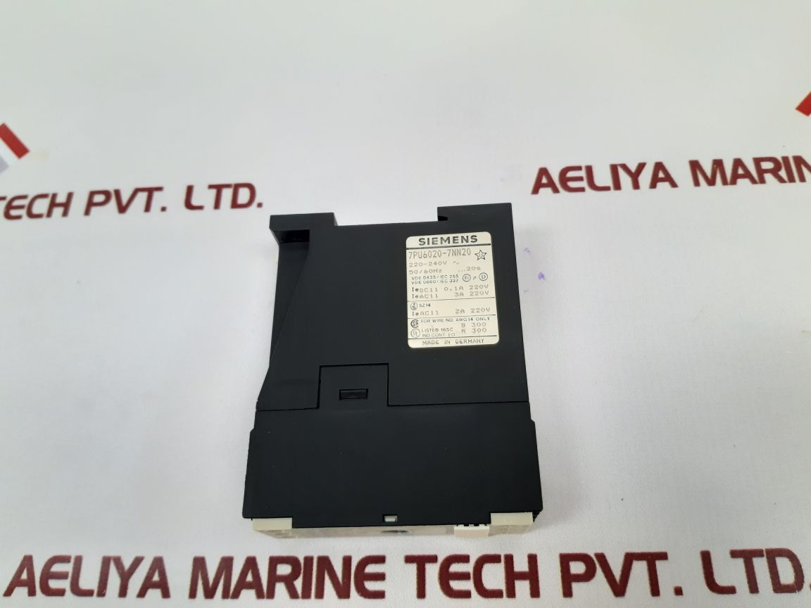 Siemens 7Pu6020-7Nn20 Star Delta Time Relay