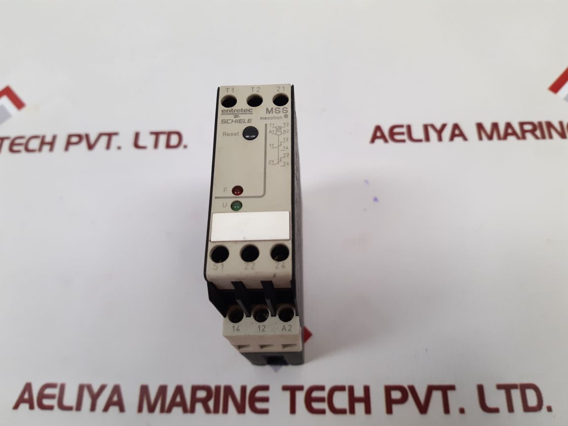 Entrelec Schiele Mss Mecotron Thermistor Motor Protection Relay