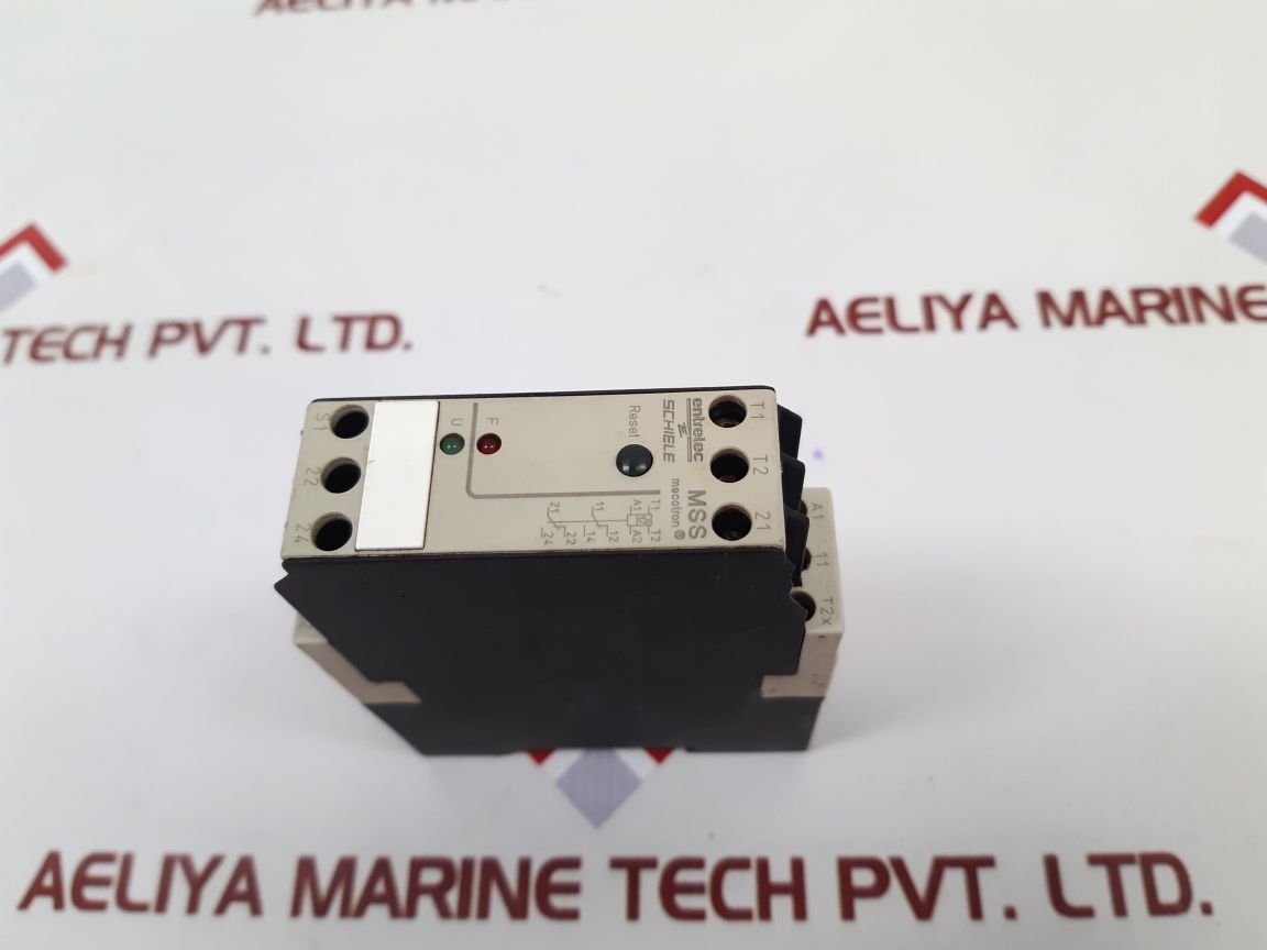 Entrelec Schiele Mss Mecotron Thermistor Motor Protection Relay