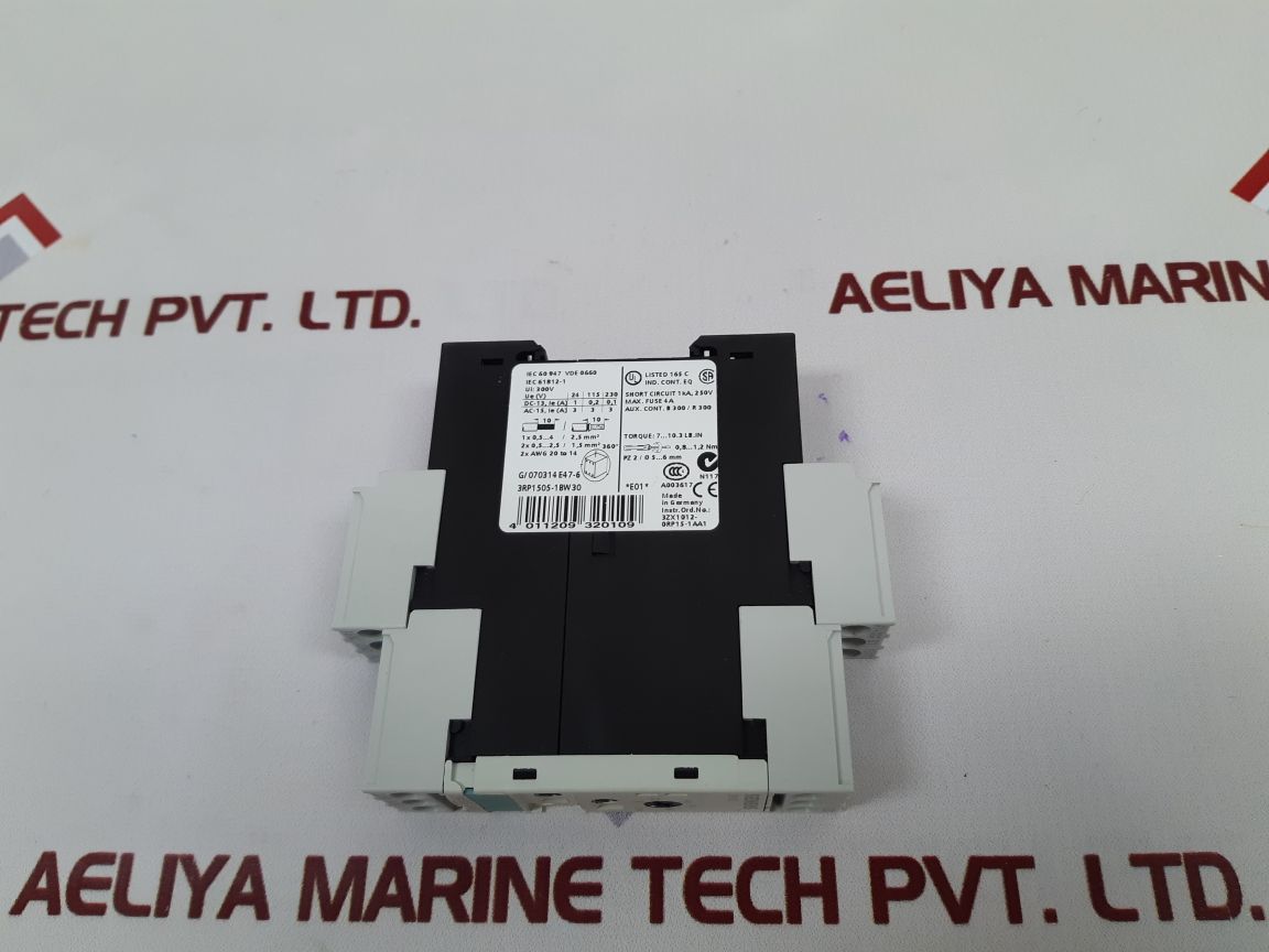 Siemens 3Rp1505-1Bw30 Electronic Time Relay